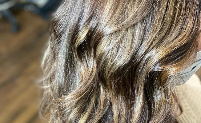 Long Bob at Salon Veritas