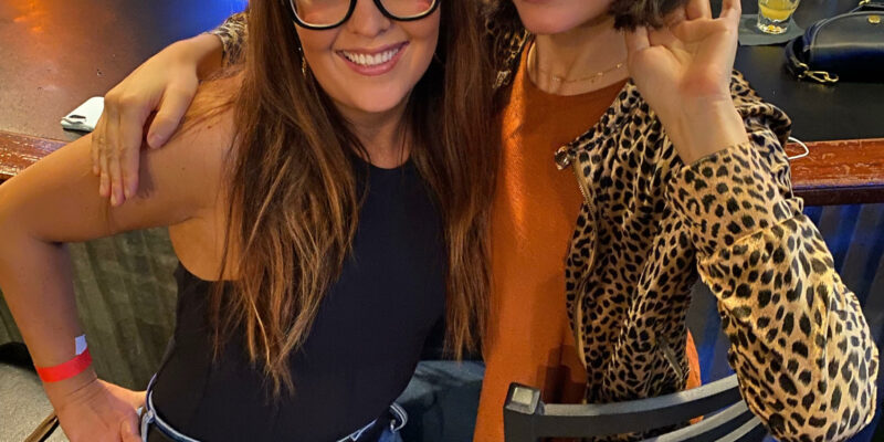 Katie Hannigan and Salon Veritas Owner Ashley McCauley