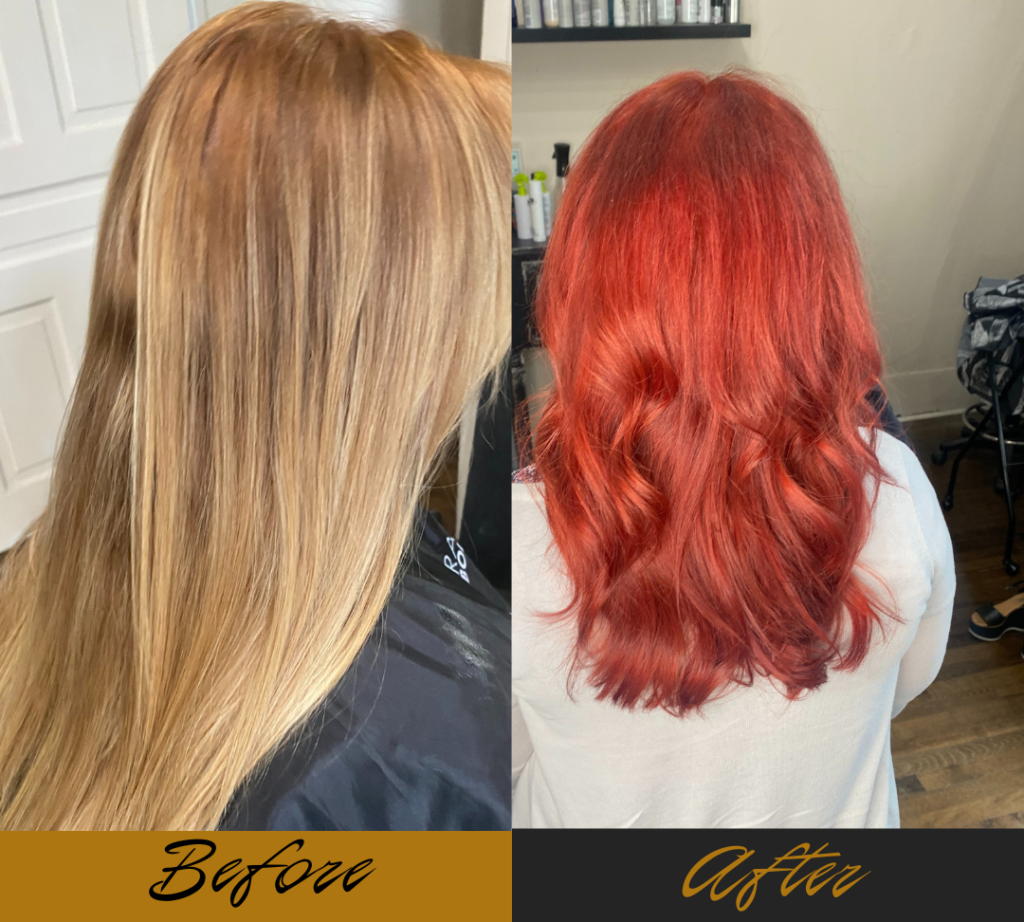 Salon Veritas Before & After Haircut