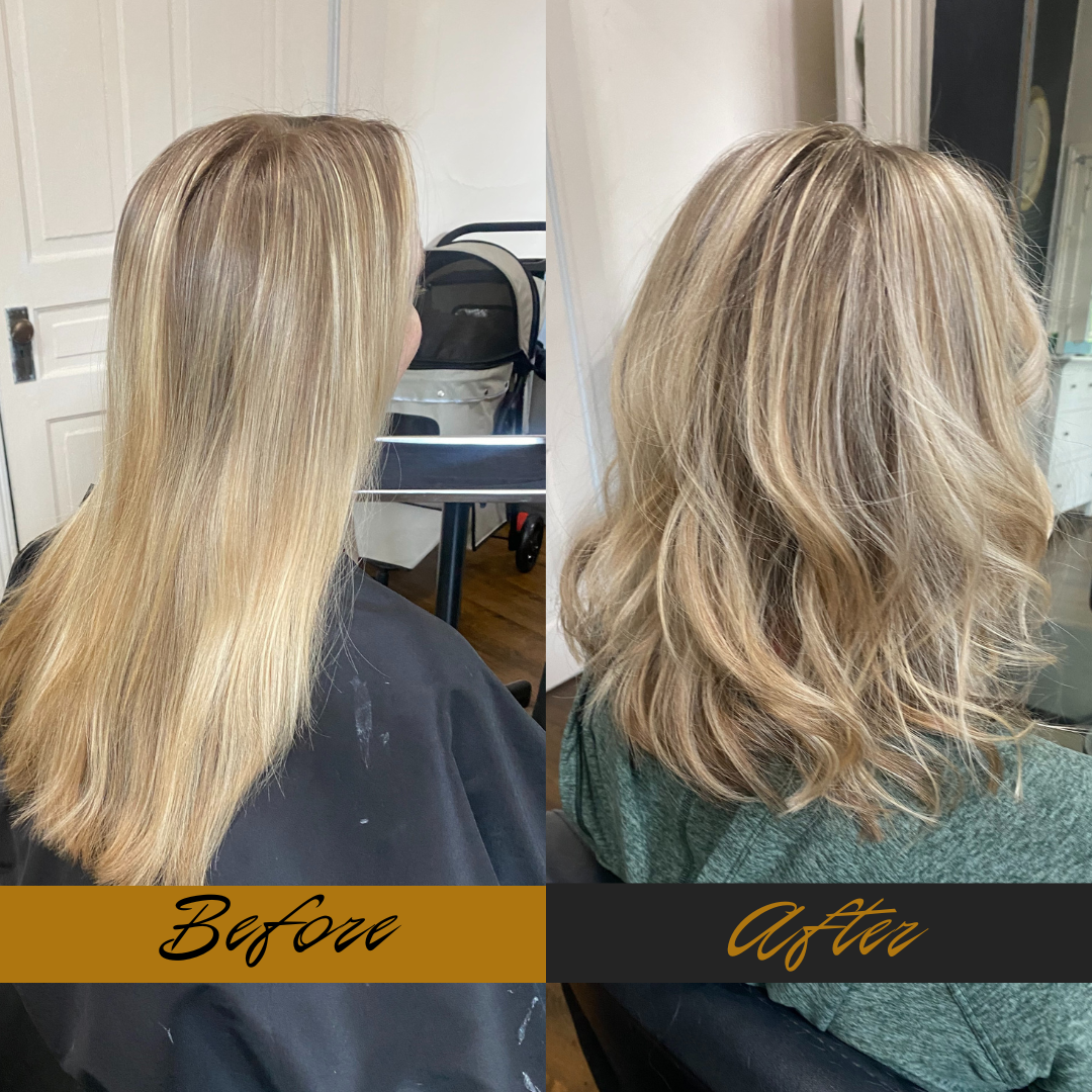 Salon Veritas Before & After Haircut