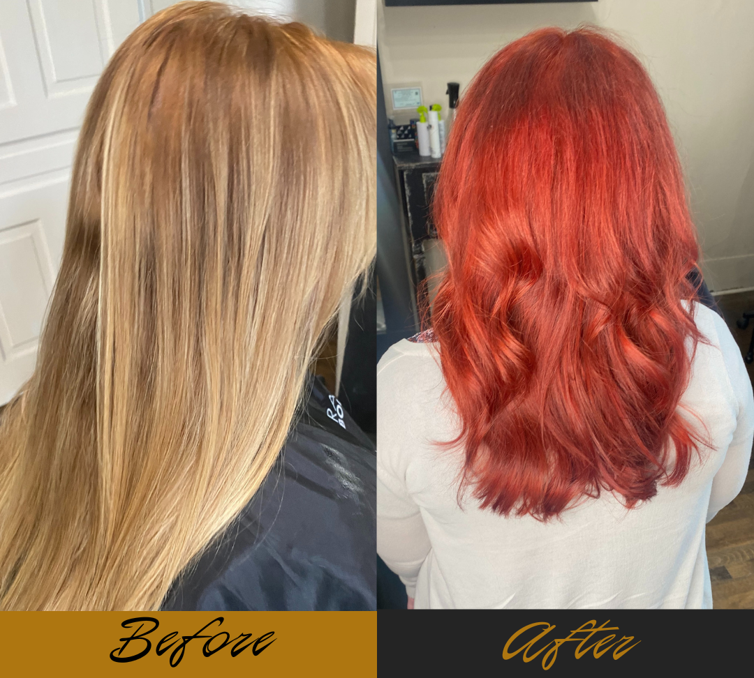 Salon Veritas Before & After Haircut