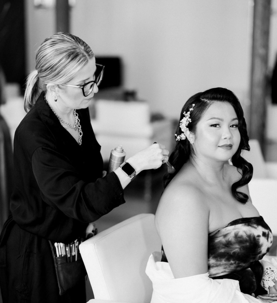 Priscilla Salon Veritas Weddings Makeup